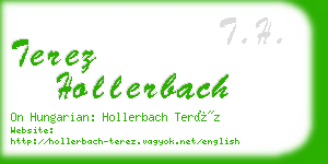 terez hollerbach business card